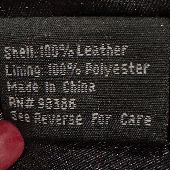 NWT Pink Contrast Stitch Pleated IN NAPPA Black Leather Skirt Size 2 Academia - Picture 11 of 11